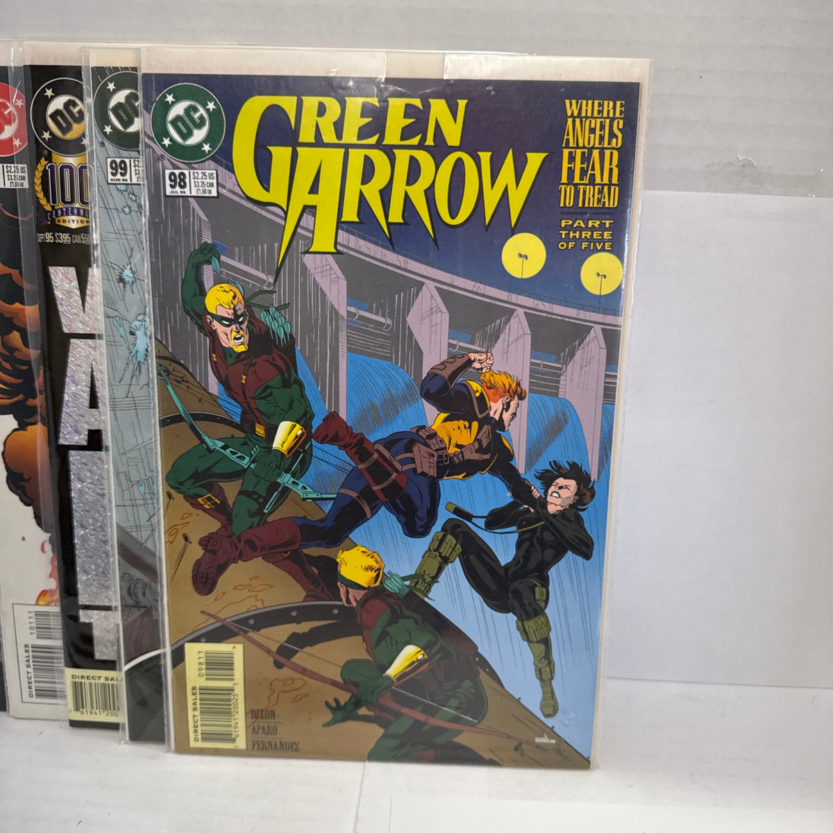 Green Arrow DC Comics Comic Book Lot #93-103  (11) 1995-1996