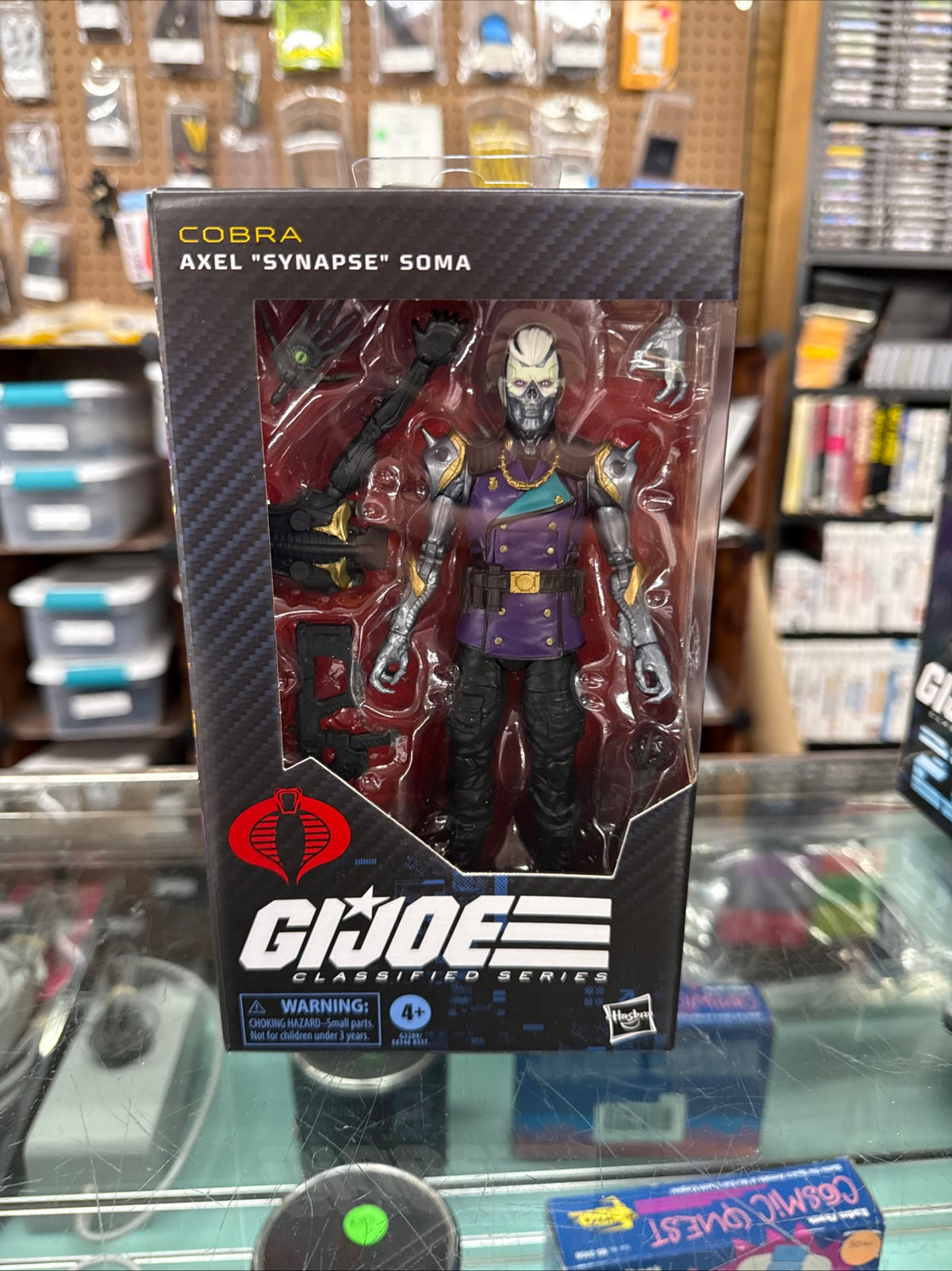 G.I. Joe Classified 6 Inch Action Figure Wave 26 - Axel Synapse Soma #211