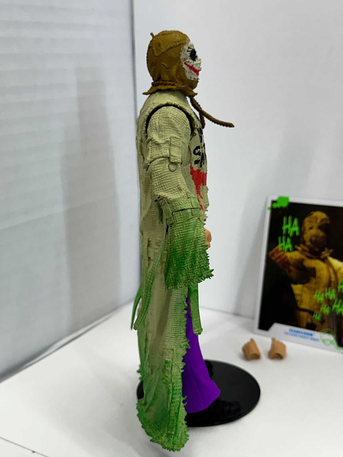 DC Multiverse Scarecrow Dark Knight Rises Jokerized 7" Action Figure Gold Label