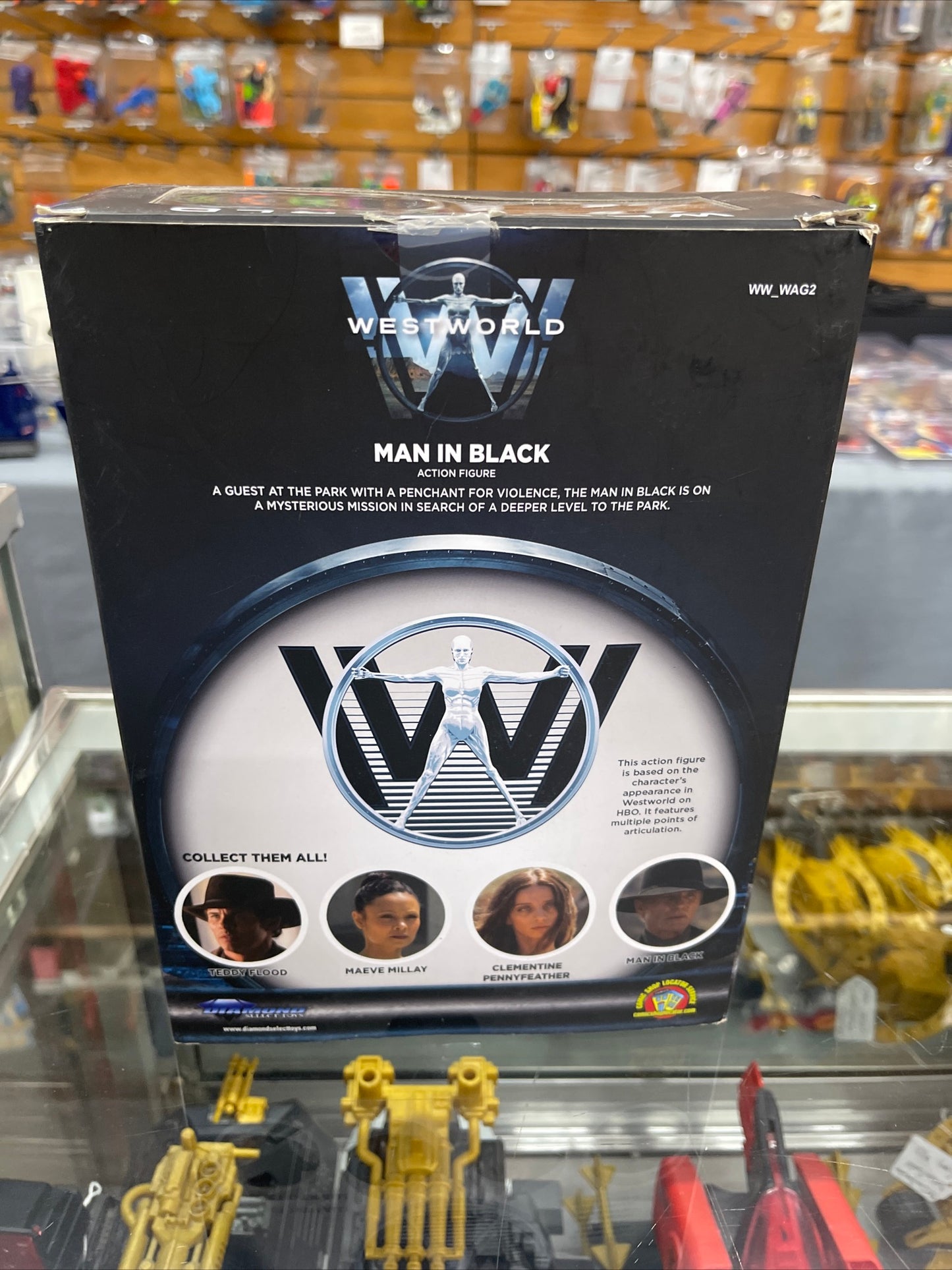 Westworld Action Figure Man In Black