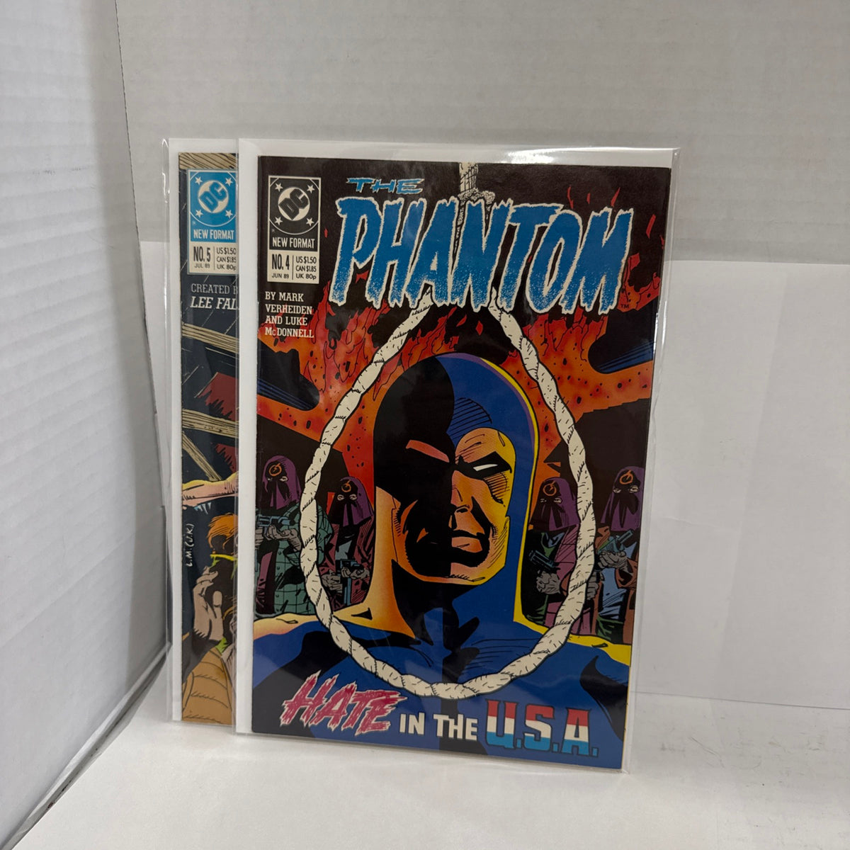 DC Comics The Phantom 1989 Series #1, 2, 3, 4, 5