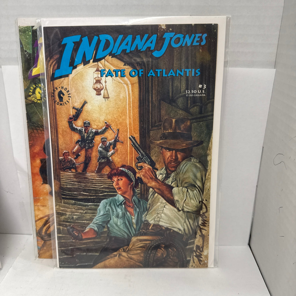 INDIANA JONES & THE FATE OF ATLANTIS 1-4 COMPLETE SERIES, DARK HORSE COMICS