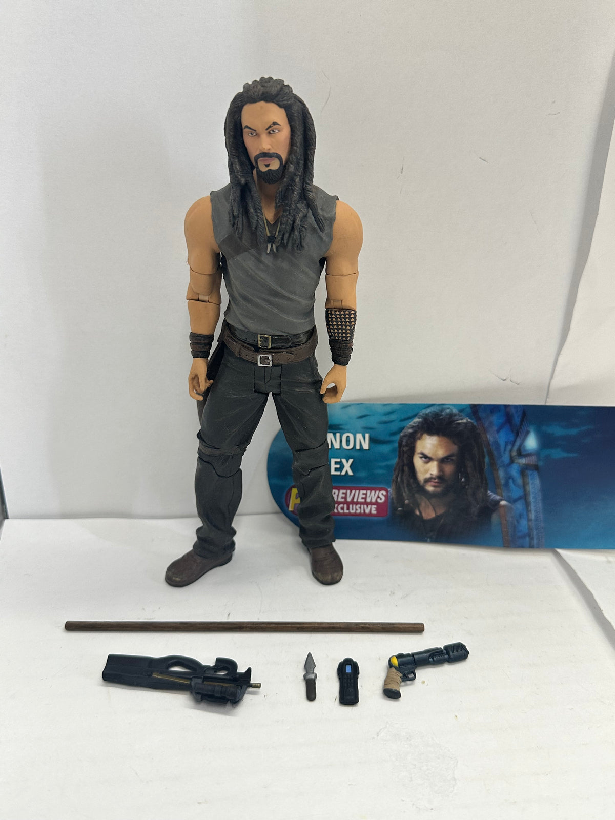 RONON DEX (JASON MOMOA) STARGATE ATLANTIS 7" ACTION FIGURE DIAMOND SELECT TOYS