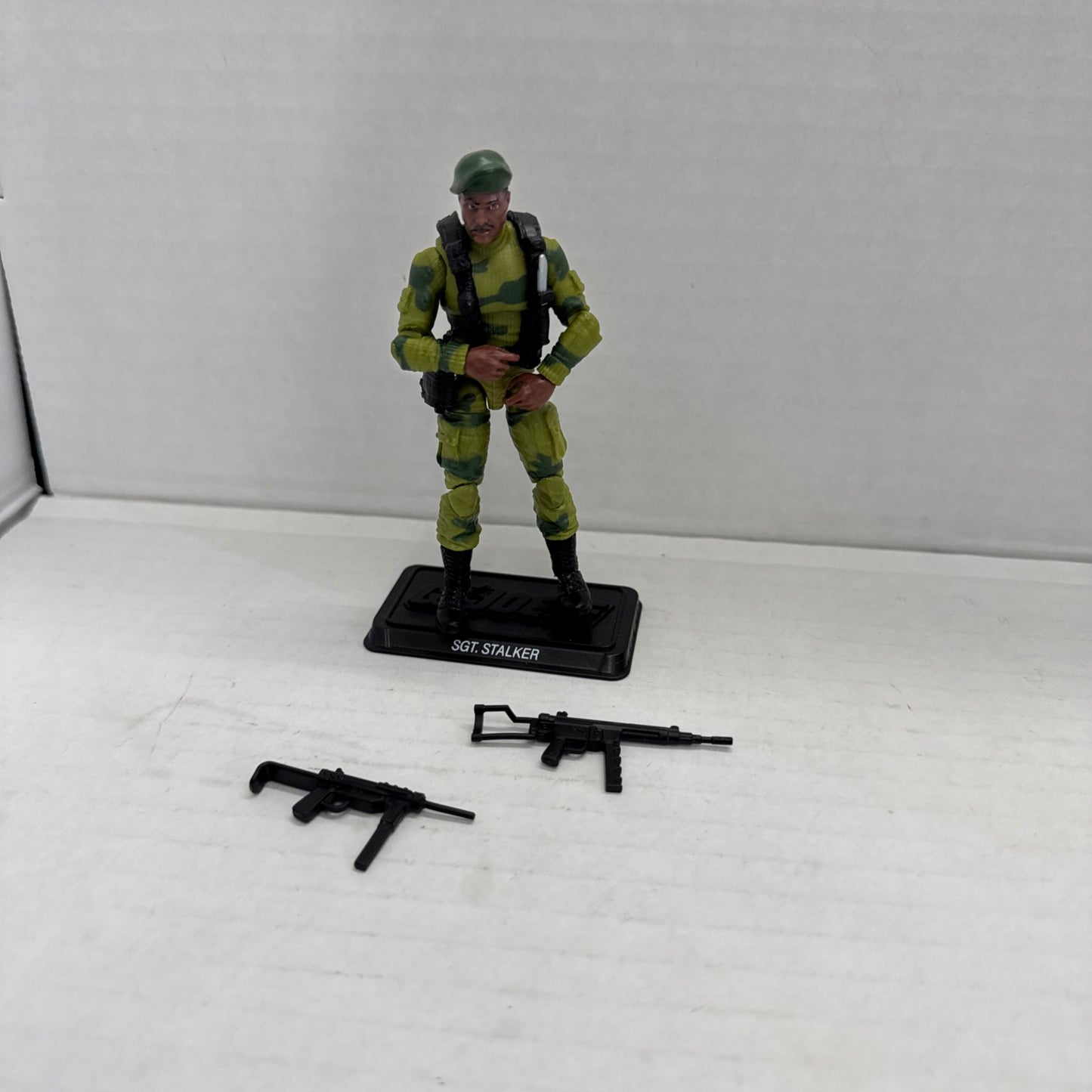 Sgt. Stalker 25th G.I. JOE COBRA LOOSE 100% Complete