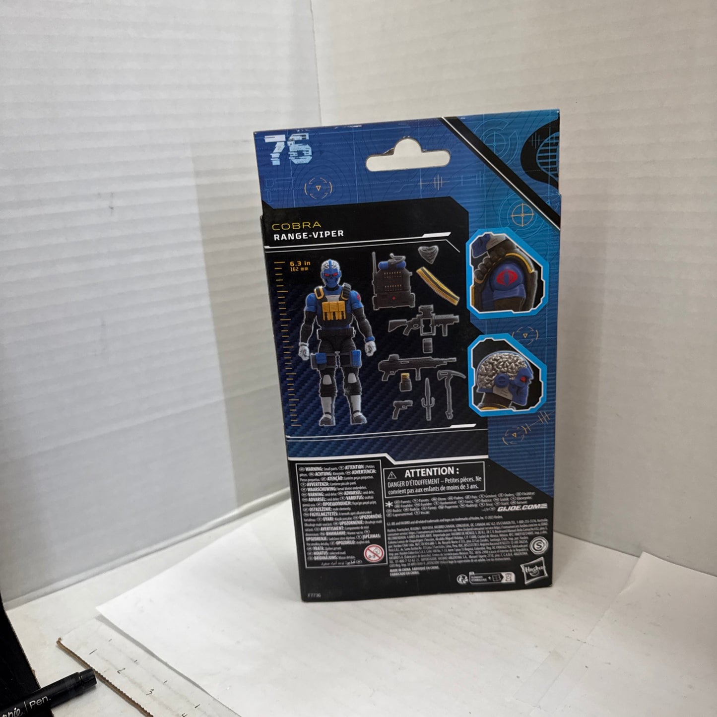 2023 G.I. JOE CLASSIFIED SERIES ACTION FIGURE 6" #76 COBRA RANGE-VIPER New