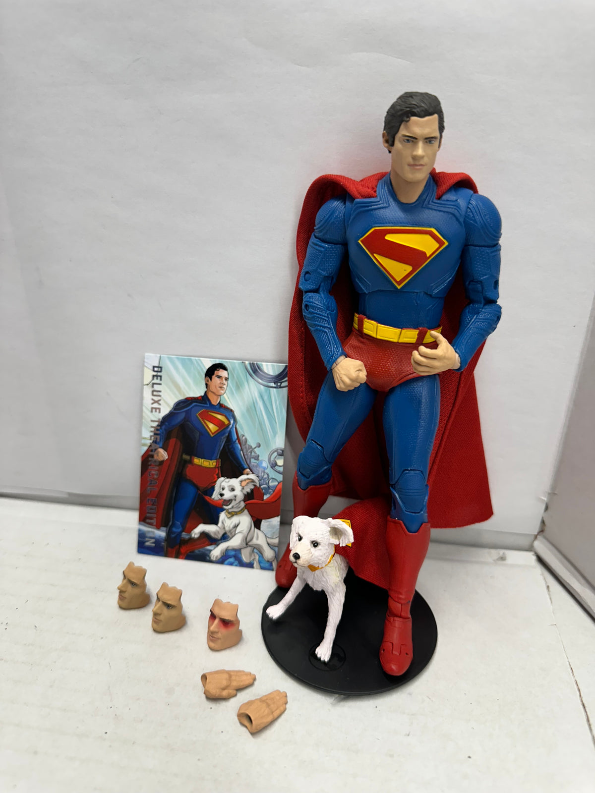 McFarlane Toys DC Multiverse Deluxe Theatrical Edition Superman Krypto Movie Lot