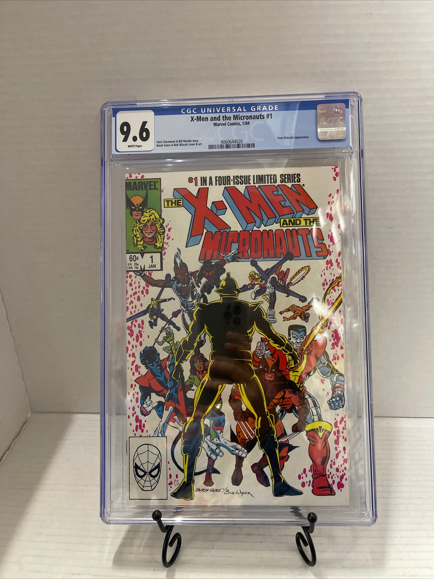 X-Men and the Micronauts #1 - CGC 9.6 Graded - New Mutants appearance