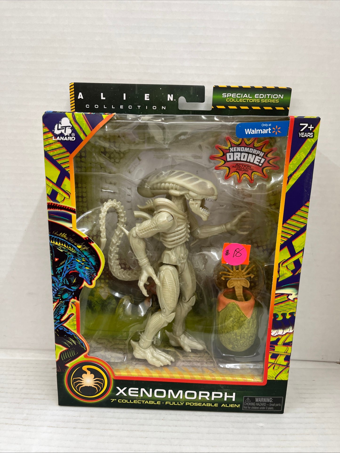 Alien Collection Xenomorph Drone Walmart Exclusive 7” Action Figure - Brand New