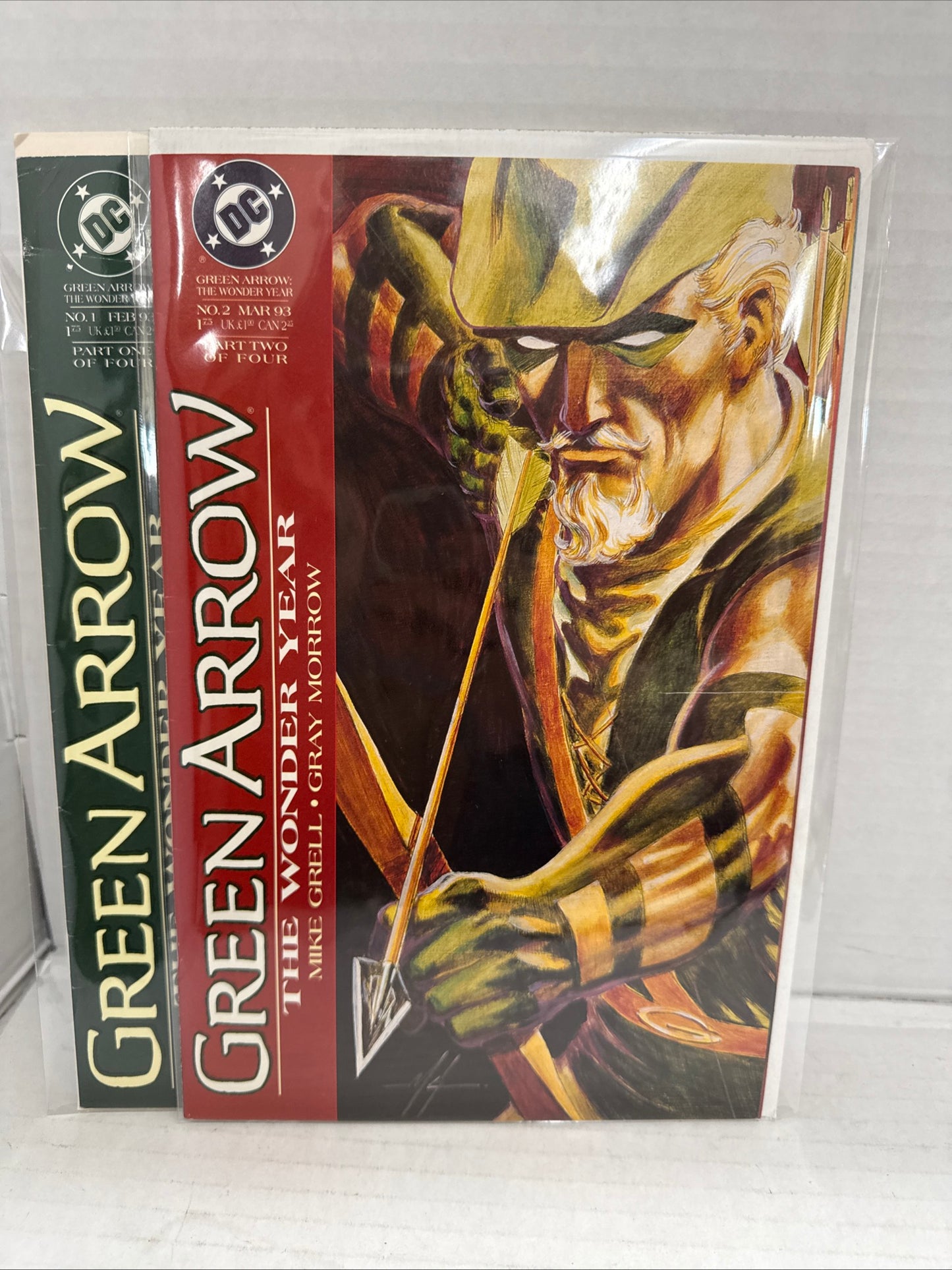Green Arrow the Wonder Year #1 2 3 4 DC 1993 Mini Series Comic Book Set 1-4