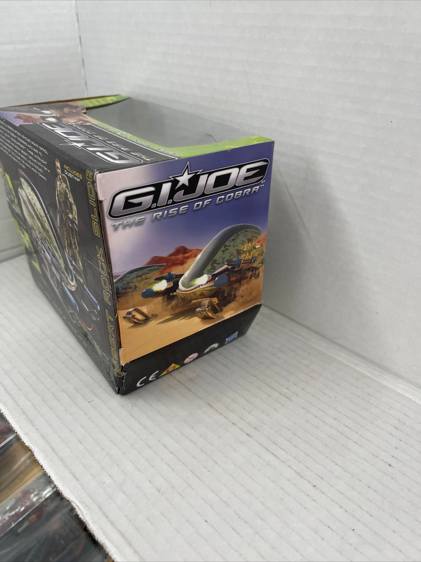 GI Joe Rise of Cobra Desert Rockslide A.T.A.V. with Dusty Figure MISB 2009