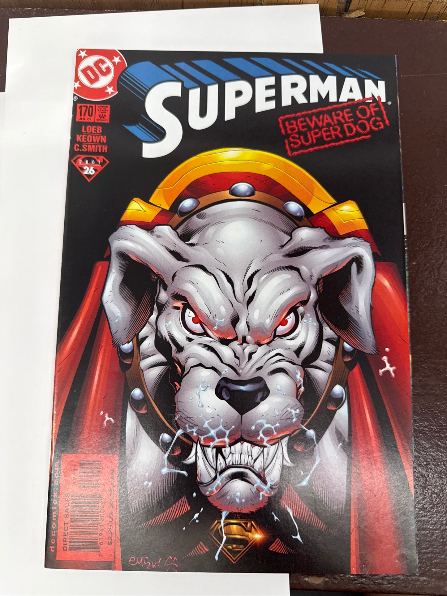 2001 DC Superman #170 Comic Book /C538