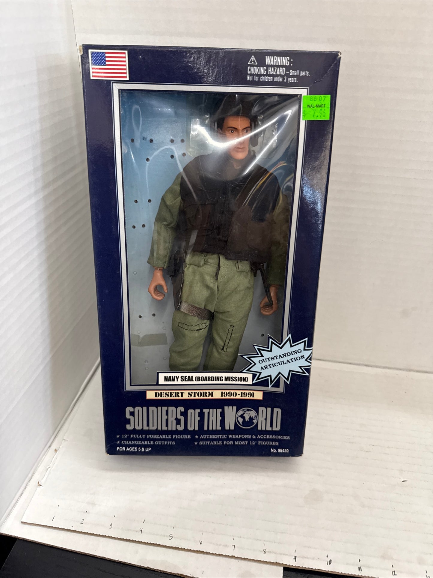 Soldiers of the World Desert Storm 1990-1991, Navy Seal Boarding, Not Comp