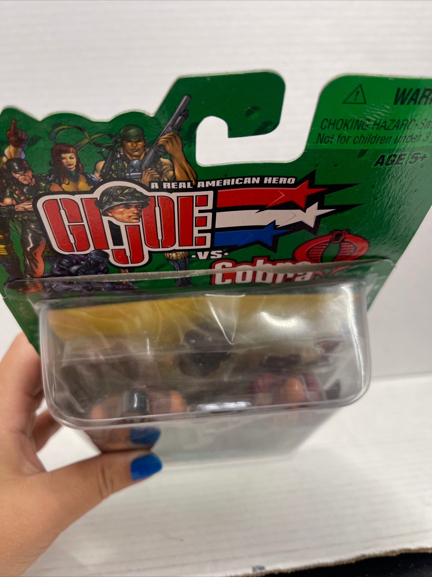 G 219 G.I. Joe vs Cobra Spy Troops Dart & Dr. Mindbender Figures New Sealed