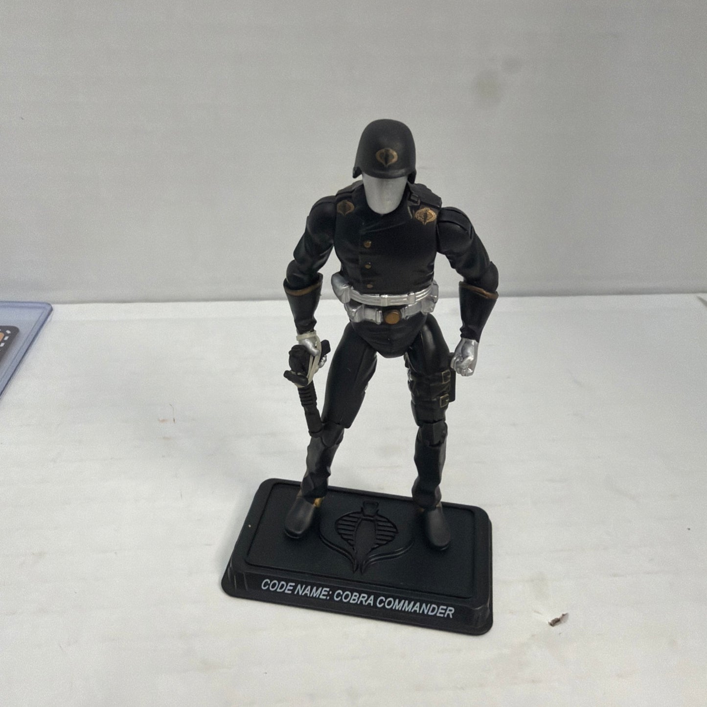2007 GI JOE 25TH ANNIVERSARY COBRA COMMANDER 26 LOOSE COMPLETE FIGURE