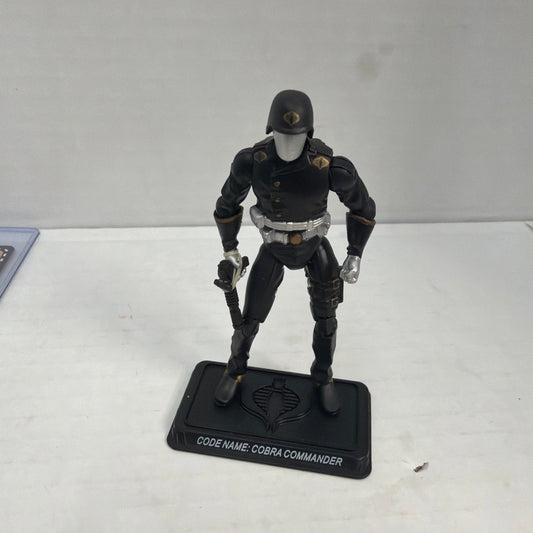 2007 GI JOE 25TH ANNIVERSARY COBRA COMMANDER 26 LOOSE COMPLETE FIGURE