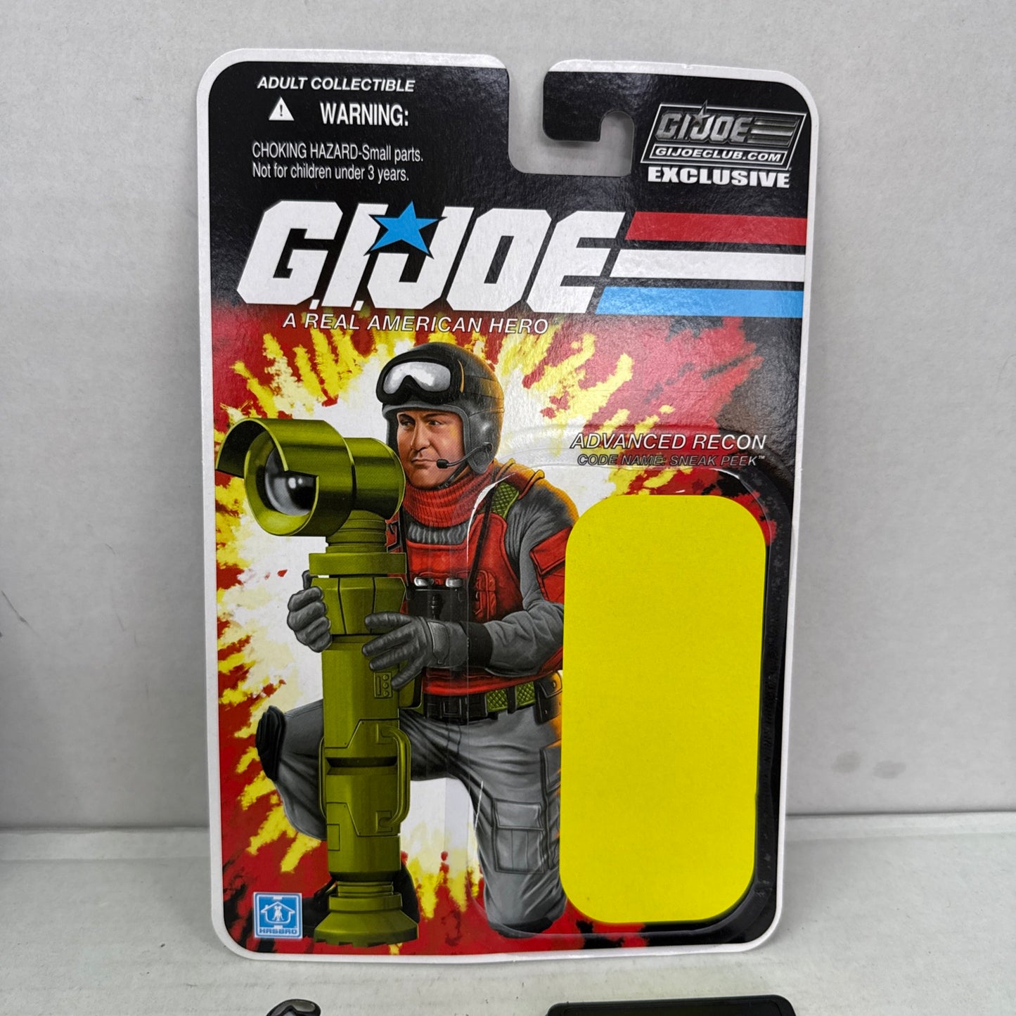 GI Joe Hasbro FSS 5.0 Collectors Club 5-08 SNEAK PEEK MOC NEW SEALED