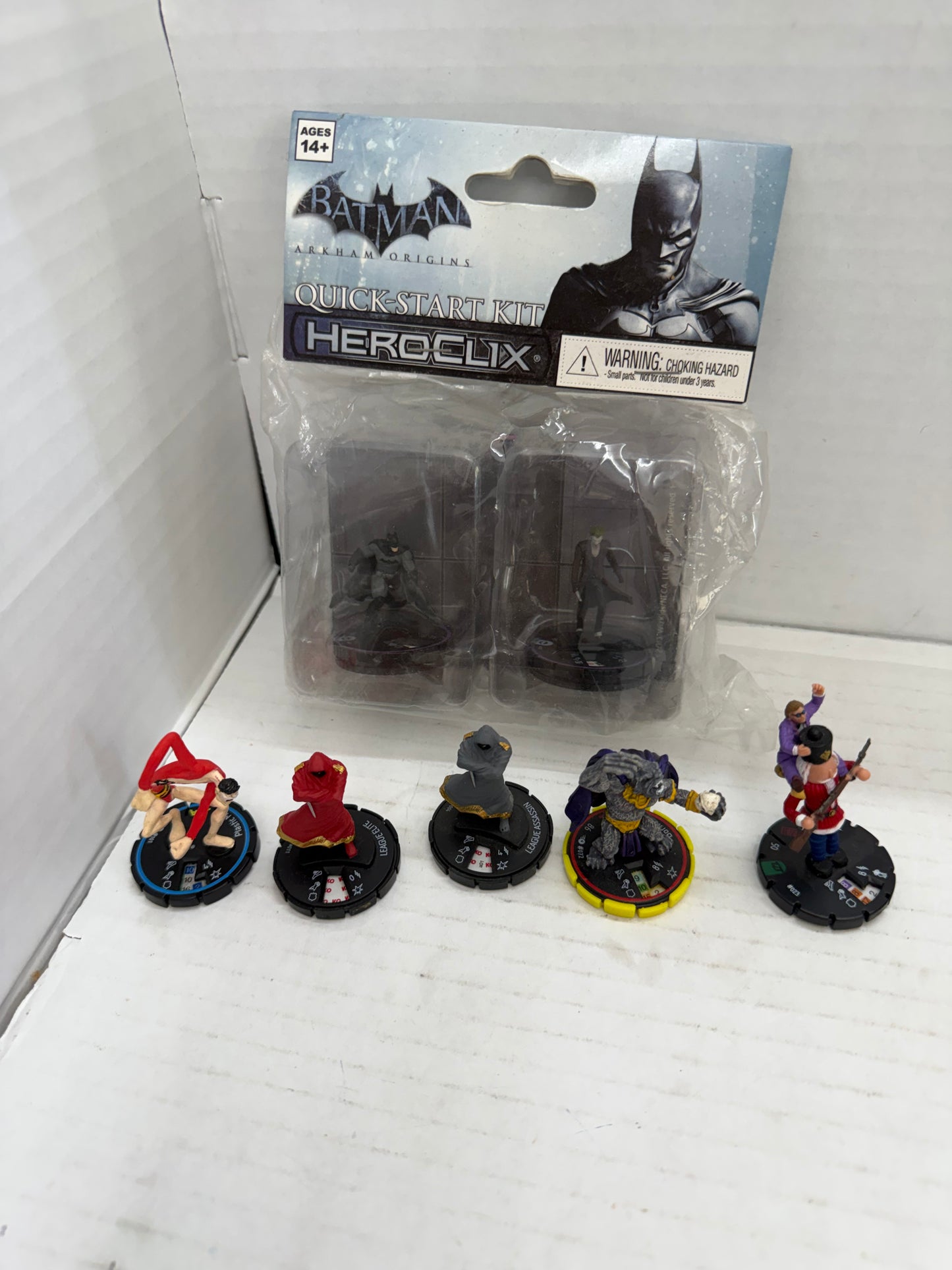 WizKids HeroClix DC Lot With Batman Arkham Origins Set