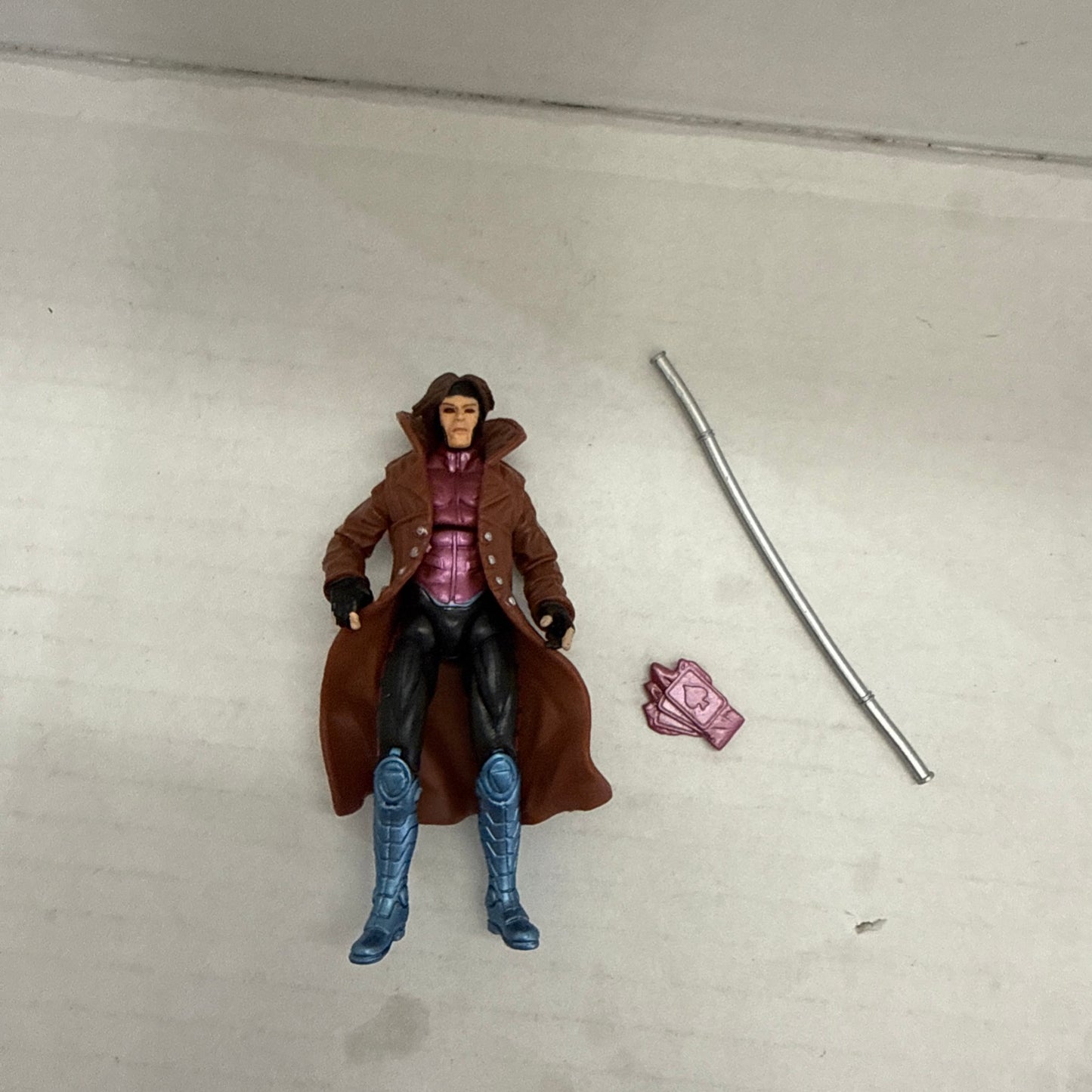 X-MEN ORIGINS WOLVERINE COMIC SERIES GAMBIT FIGURE 2009 MARVEL HASBRO
