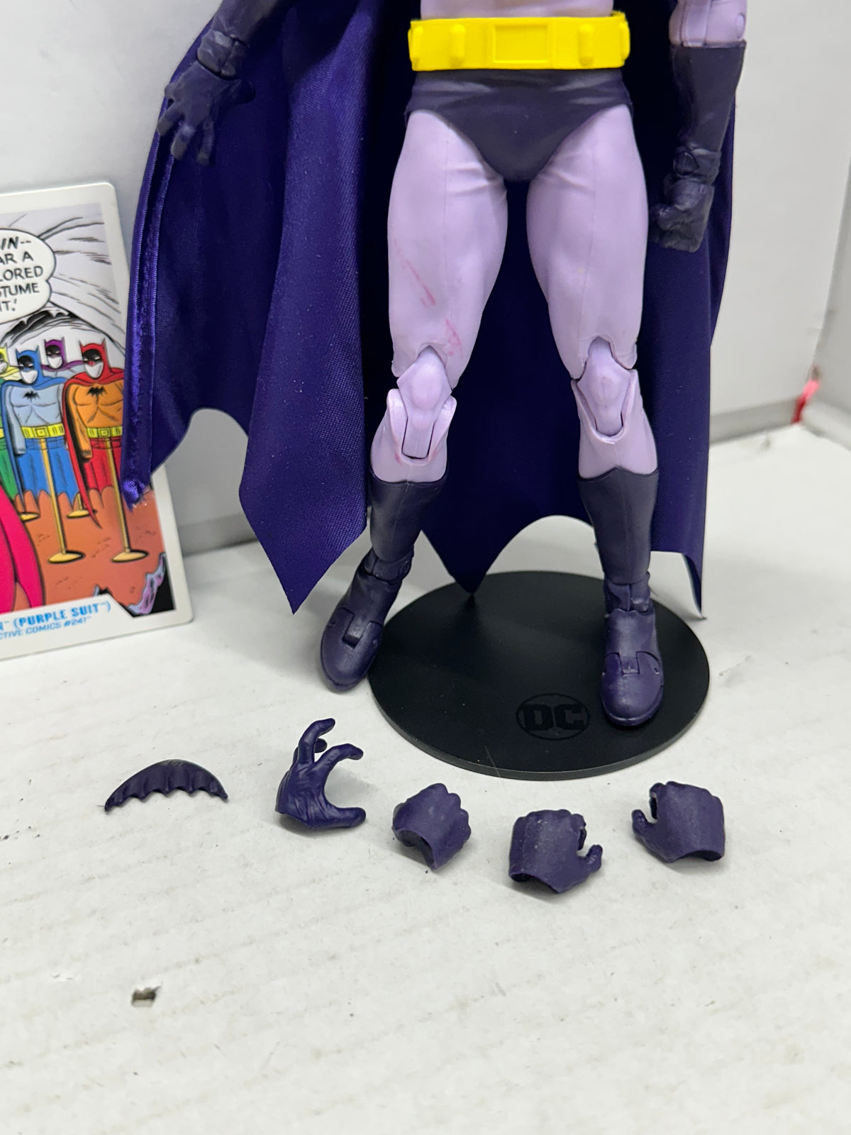 McFarlane Toys DC Multiverse Red Platinum Edition Batman Purple Suit