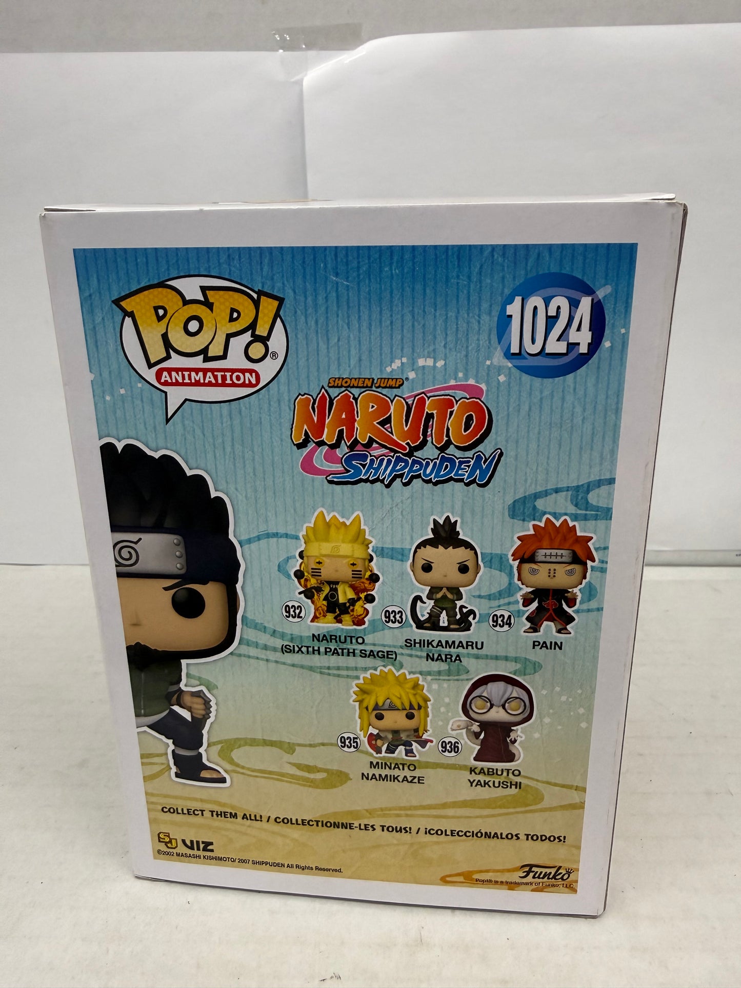 Funko Pop Animation Naruto Shippuden Asuma #1024 HOT TOPIC EXCLUSIVE READ
