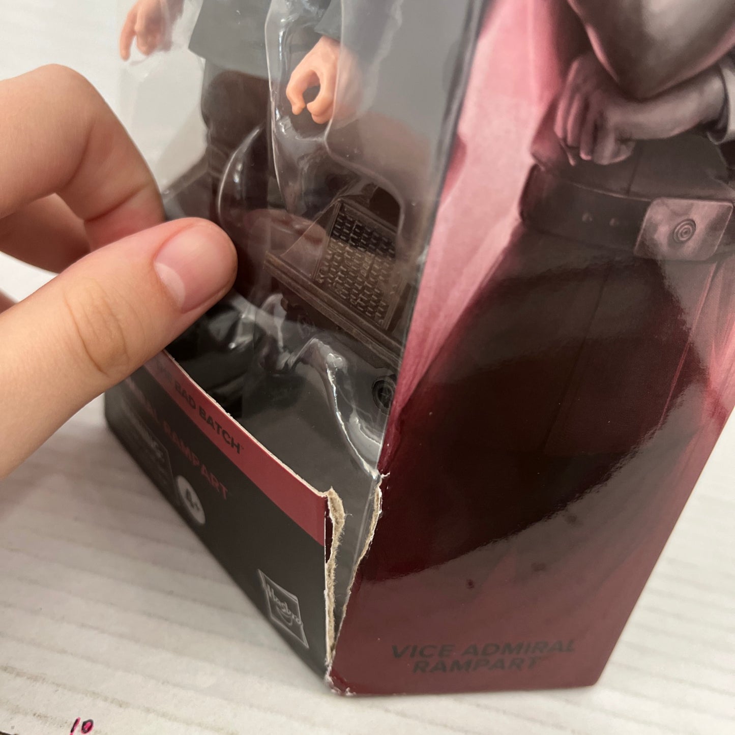 Star Wars COLLECTABLE The Black Series "Vice Admiral Rampart #08" the Bad Batch