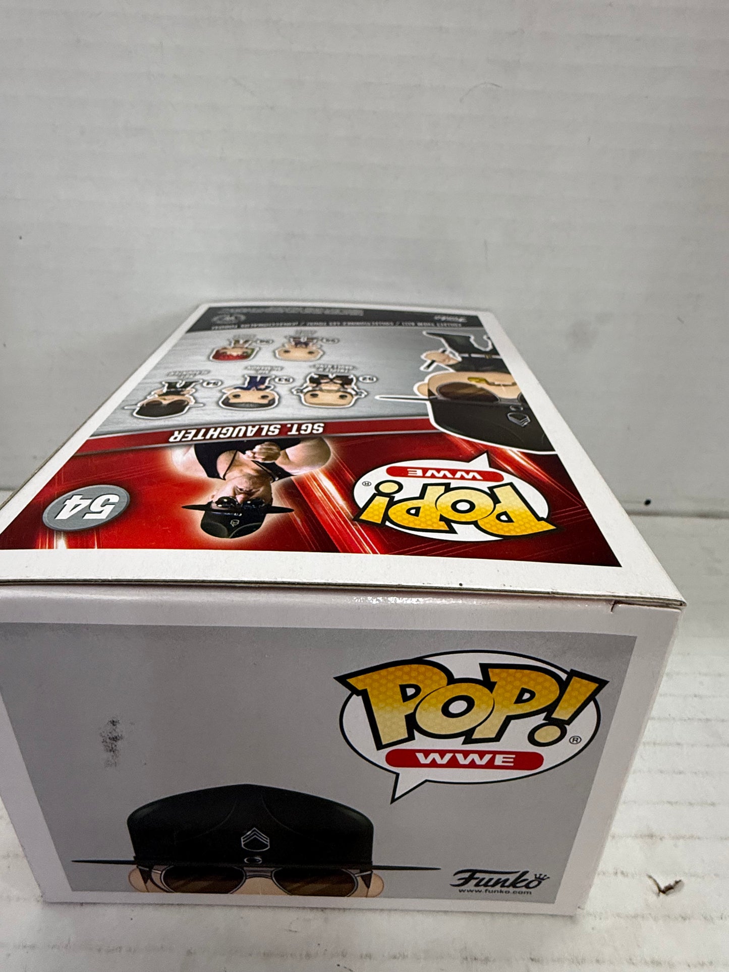 Funko Pop! Wrestling WWE - Sgt. Slaughter #54 VAULTED Vinyl w/Protector