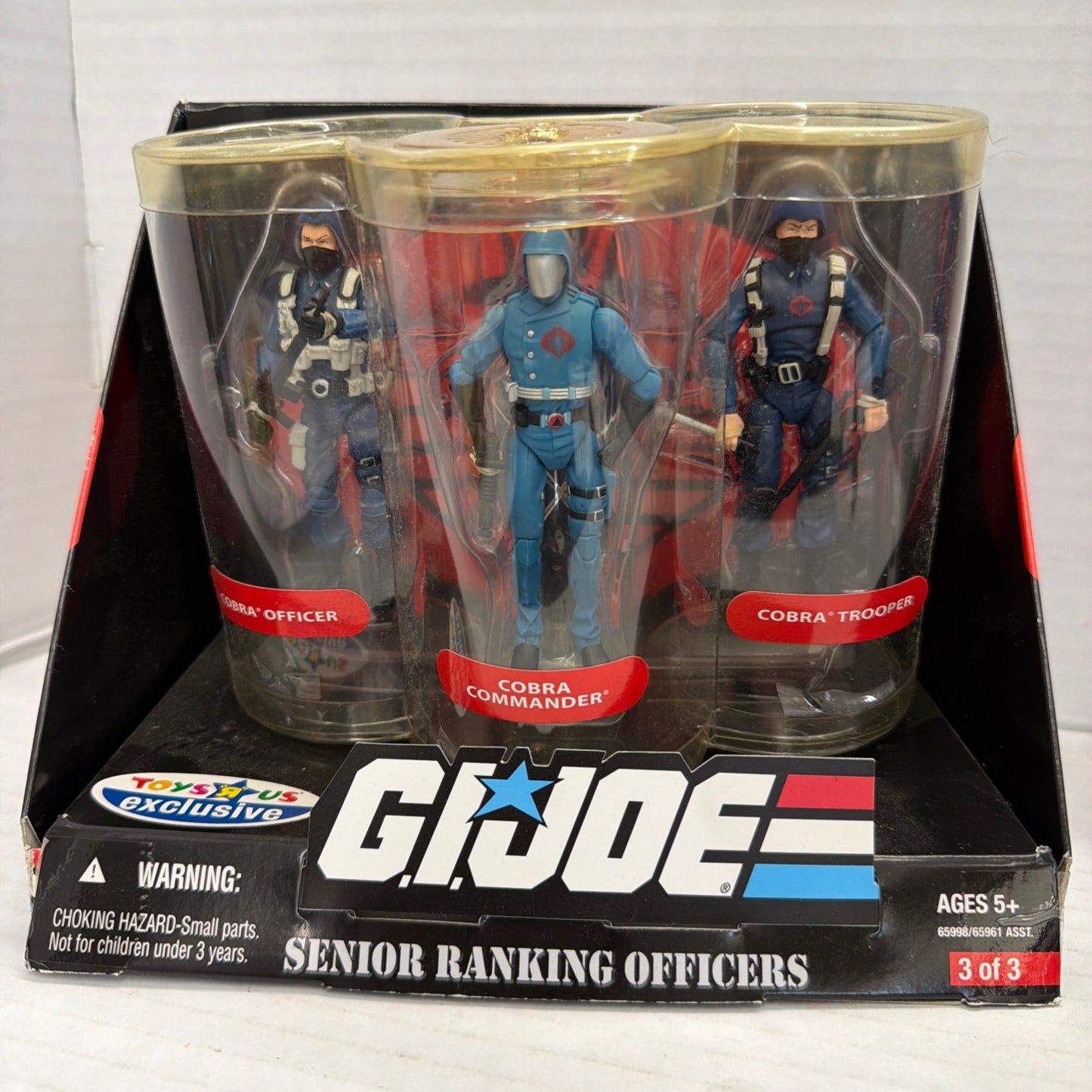 G.I. Joe: Cobra Senior Ranking Officers 3 Pack - 25th Anniversary - Toys R Us 2
