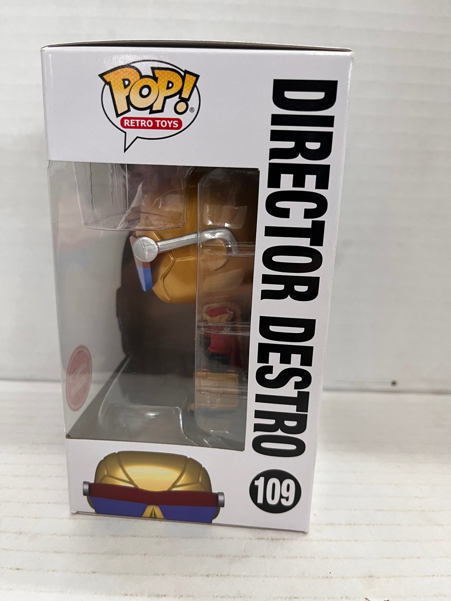 Funko Pop! Retro Toys: G.I. Joe - Director Destro - GameStop Exclusive #109
