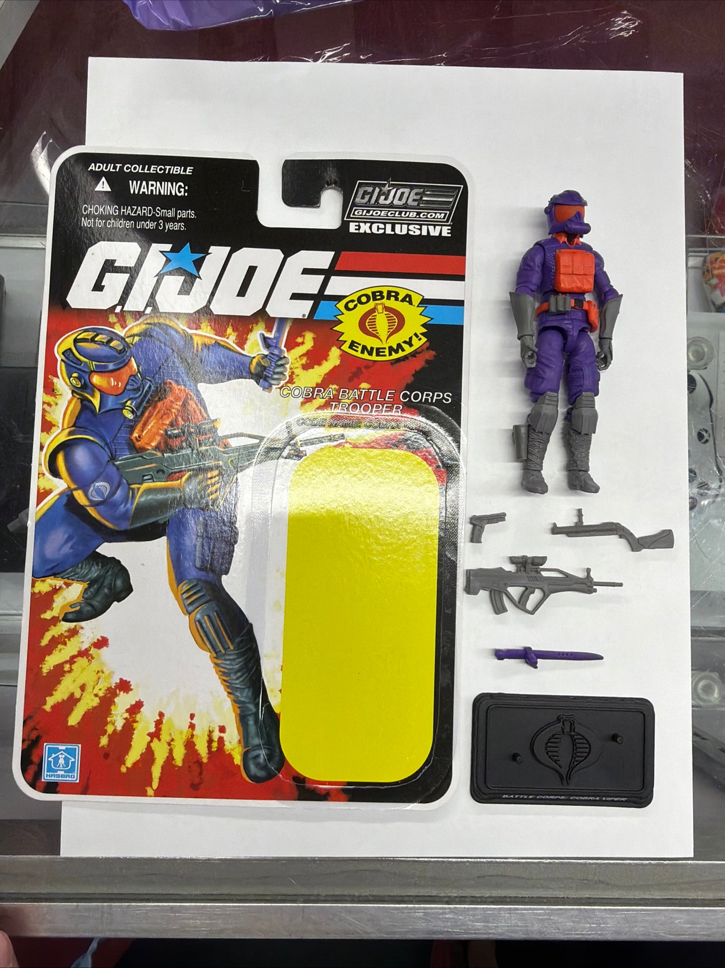 G.I. Joe Club Exclusive Cobra Battle Corps Trooper COBRA VIPER
