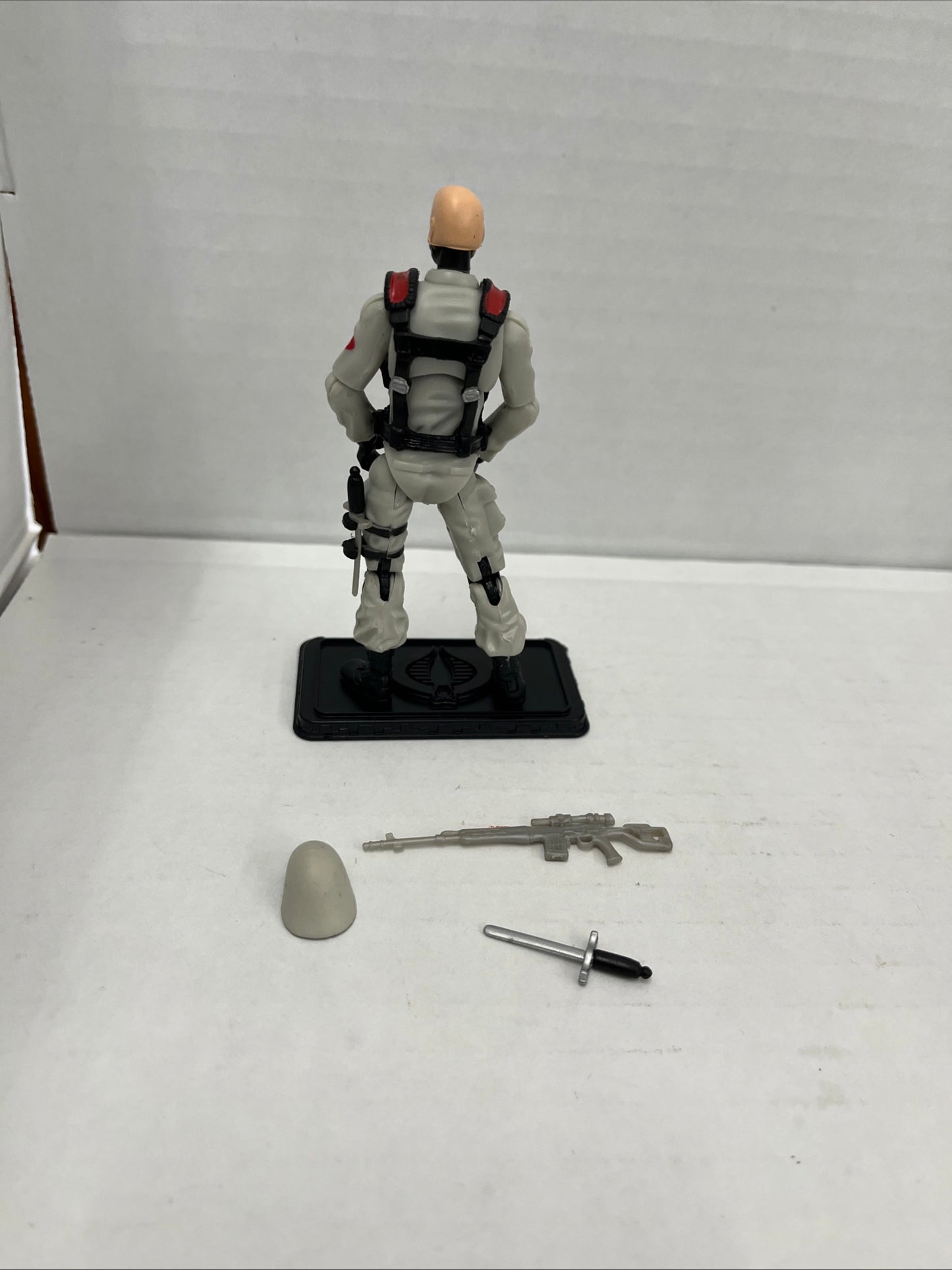 2007 GI JOE 25TH ANNIVERSARY COBRA VEHICLE DRIVER LOOSE COMPLETE FIGURE