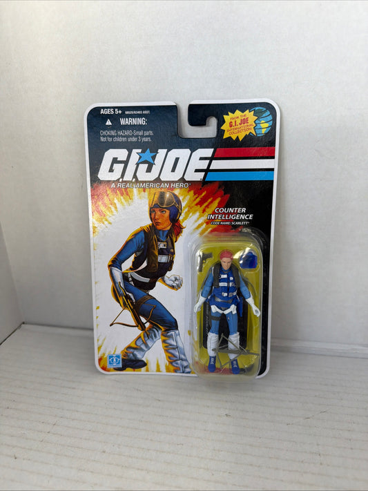 2008 Pilot Scarlett (Glenda) wave 11 v10 G.I. Joe 25th Anniversary sealed MOC