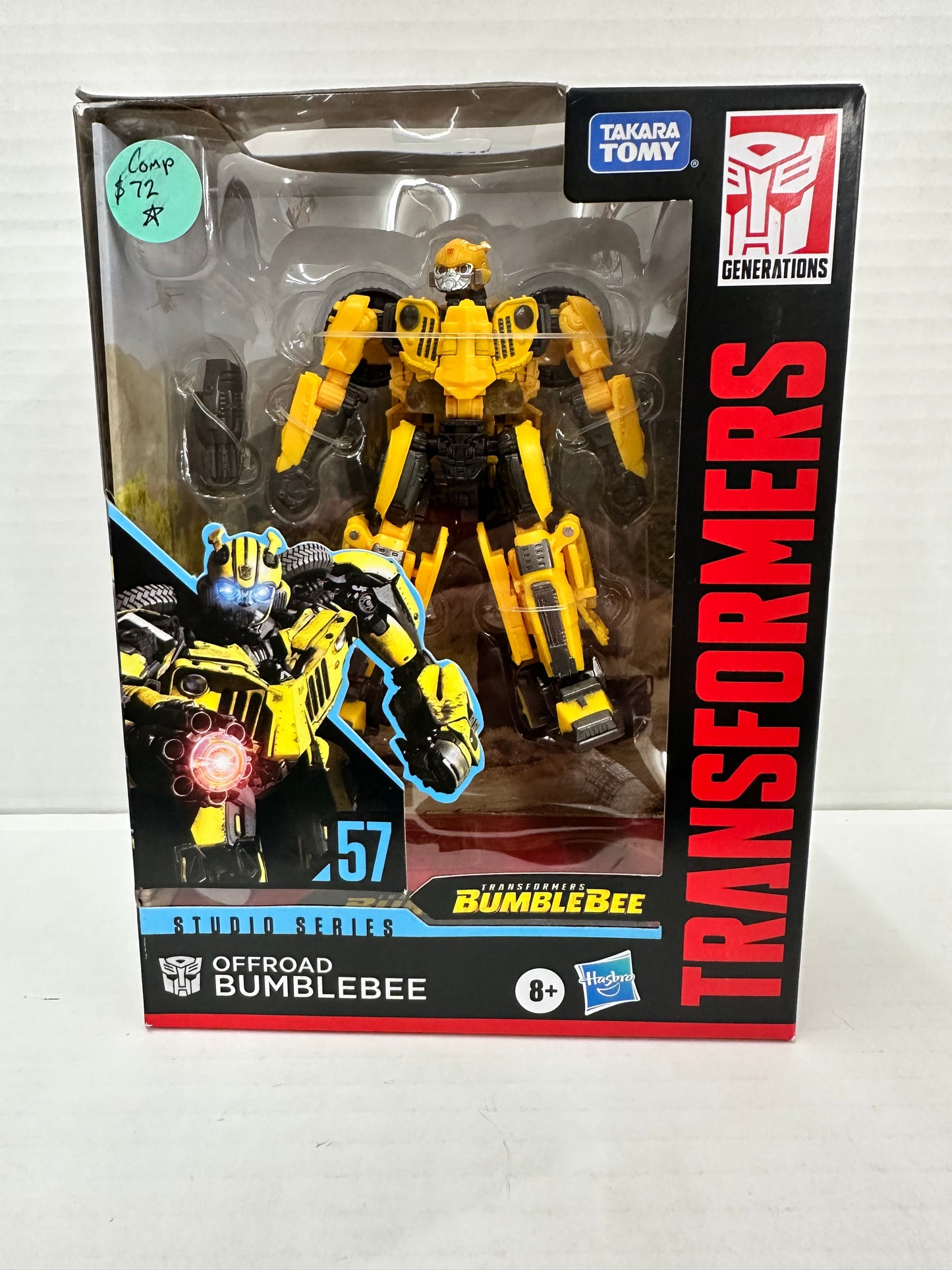 Hasbro Takara Tomy Transformers Studio Series Offroad Bumblebee Action Figure