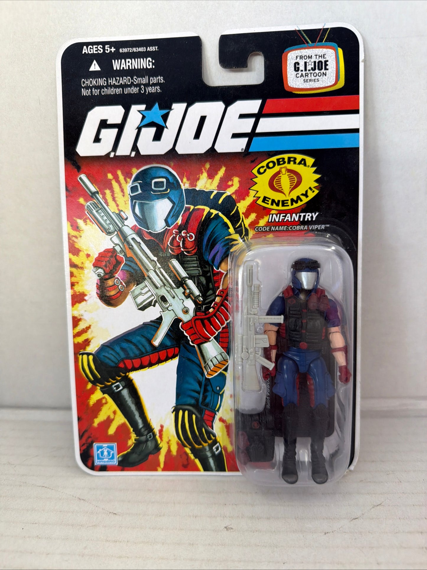 Viper Infantry G.I. JOE COBRA 25th Anniversary MOC  NEW