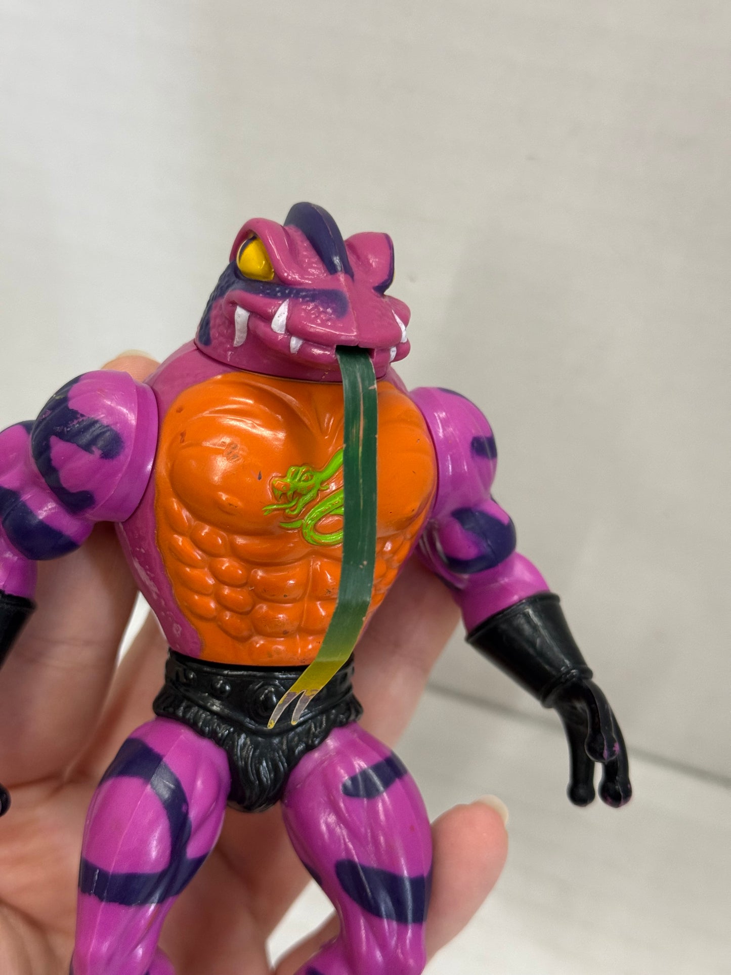 Vintage Tung Lashor Motu He-Man Masters Of Universe Action Figure #4