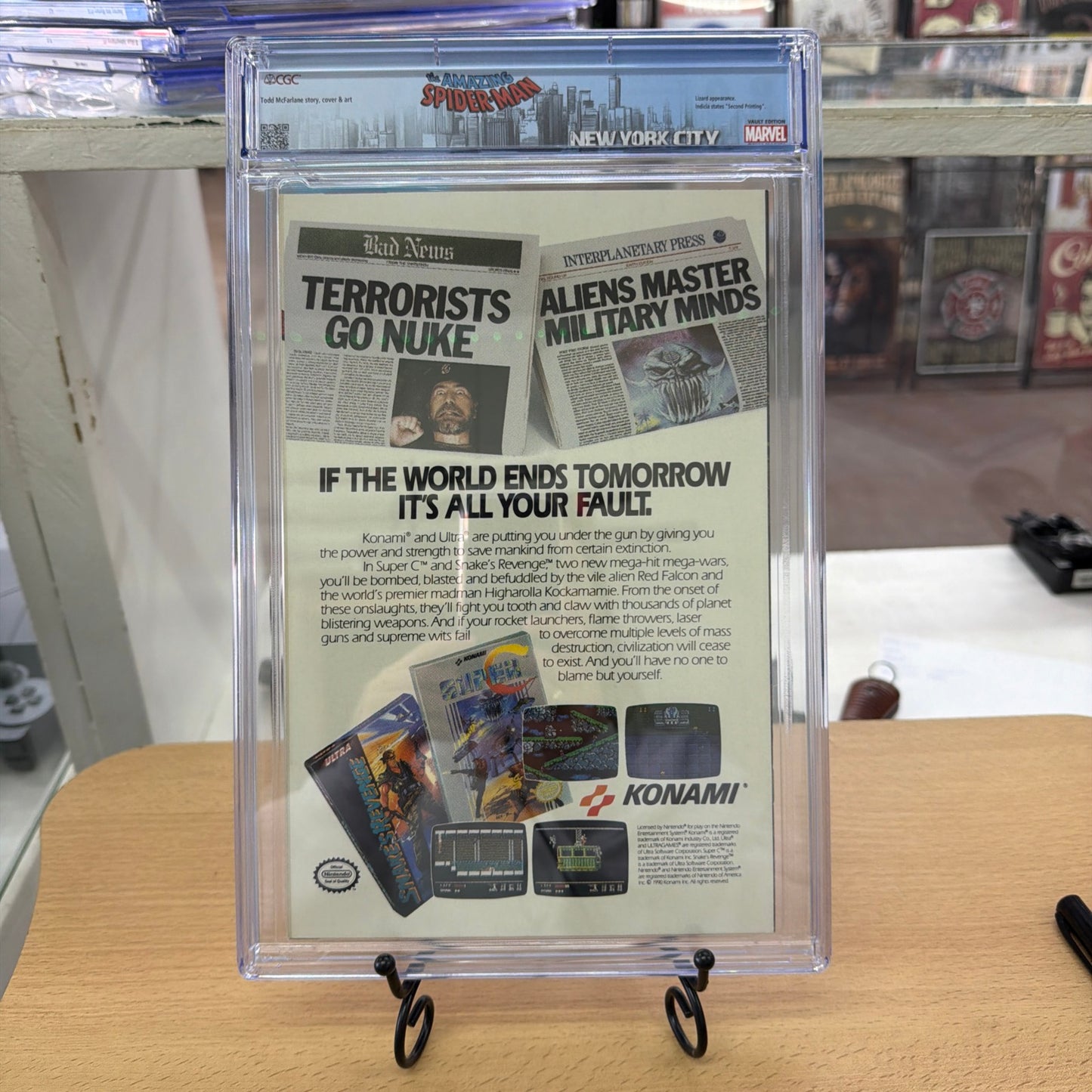 🔥 Spider-Man 1 CGC 8.0 ,  Gold Edition, 1990, Todd McFarlane