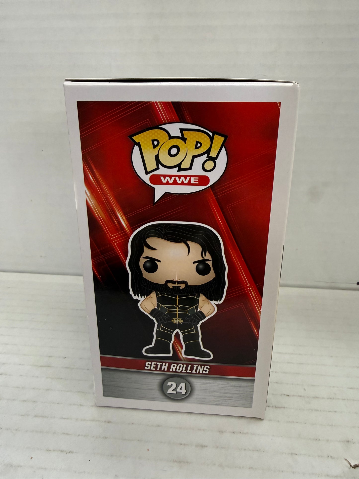 Funko Pop! Vinyl: WWE - Seth Rollins #24 w/ Protector Case *VAULTED*