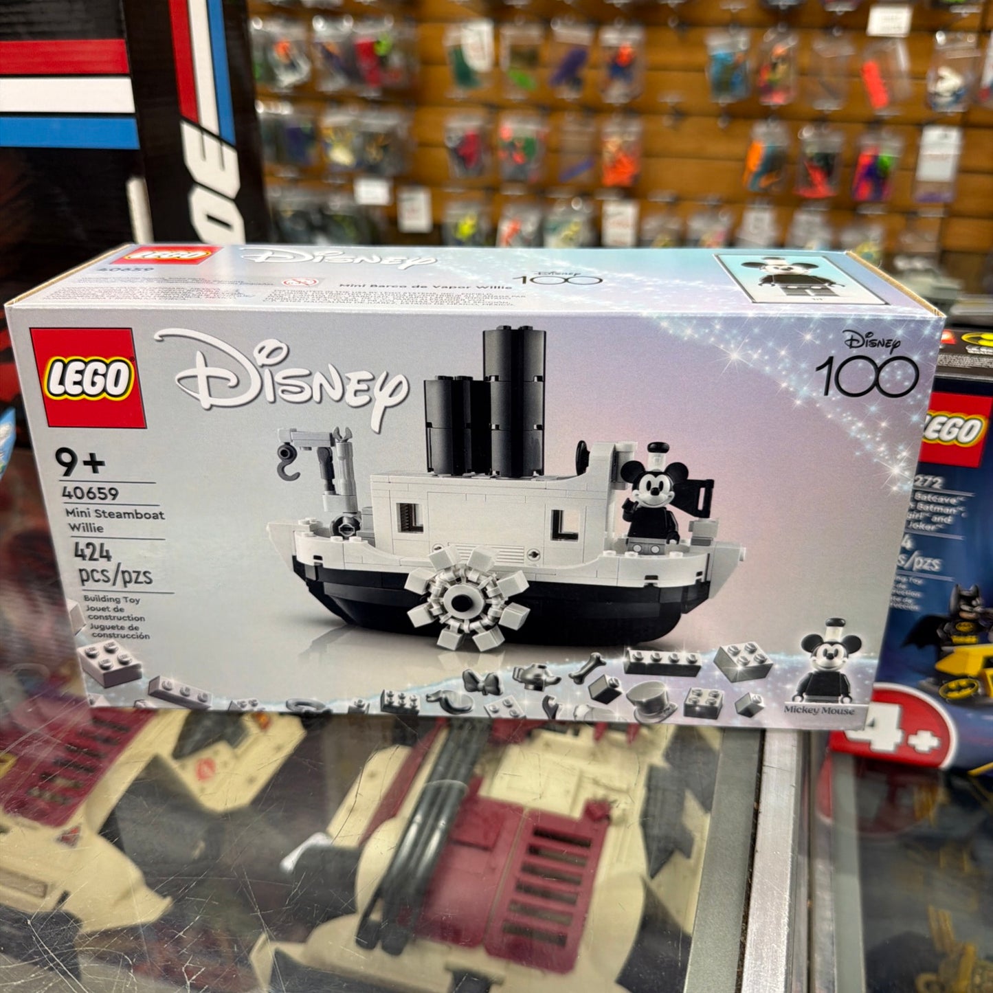 LEGO Disney 100 Mini Steamboat Willie 40659 Mickey Mouse Mint in Box