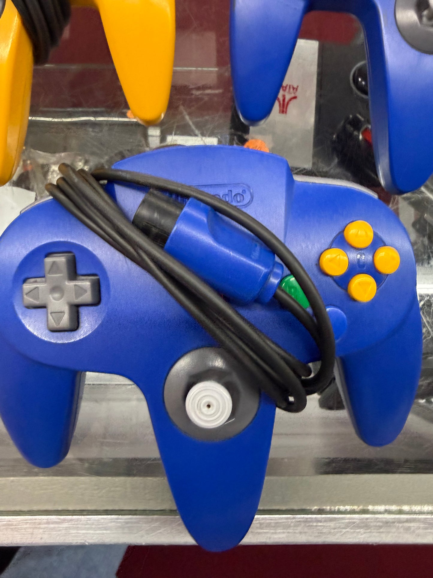 Lot of 5 OEM Nintendo N64 Controller Blue Red Yellow Green ORIGINAL AUT Untested