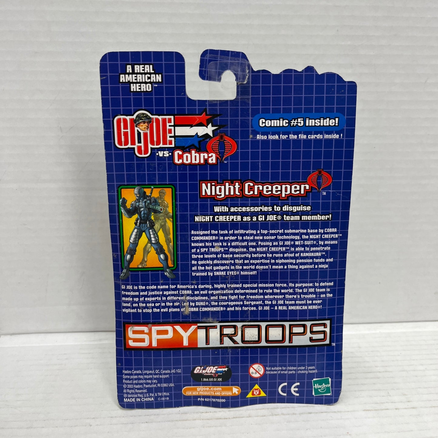 2003 GI Joe vs Cobra Spy Troops Kamakura & Night Creeper Action Figure Set MOC