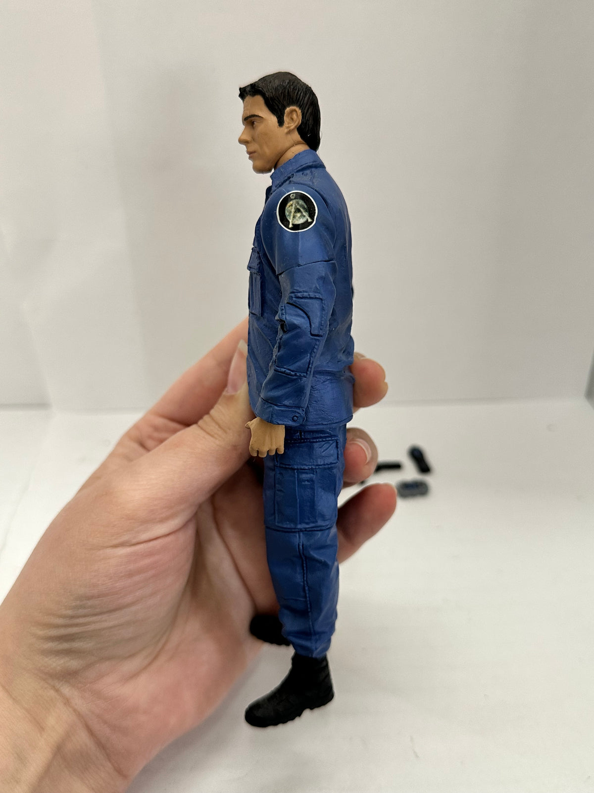 GARRISON UNIFORM DANIEL JACKSON STARGATE ATLANTIS 7" FIGURE DIAMOND PROMO MAILER