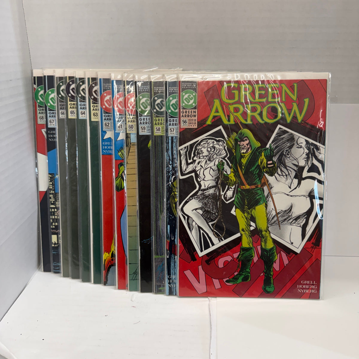 Green Arrow #56-68  Run Of 13. DC 1992