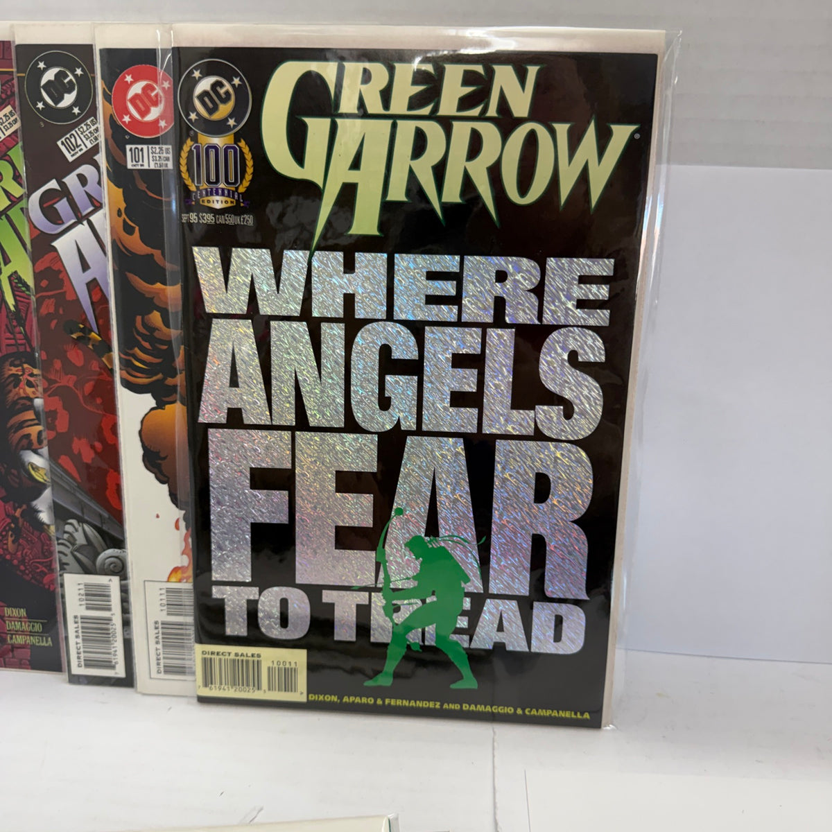 Green Arrow DC Comics Comic Book Lot #93-103  (11) 1995-1996