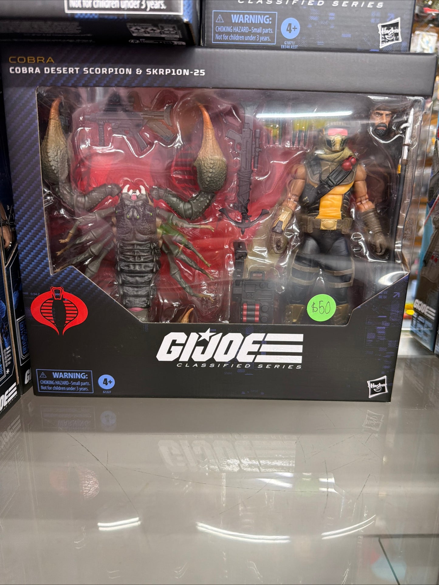 G.I. Joe Classified Series #180 Cobra Desert Scorpion & SKRP10N-25 Action Figure