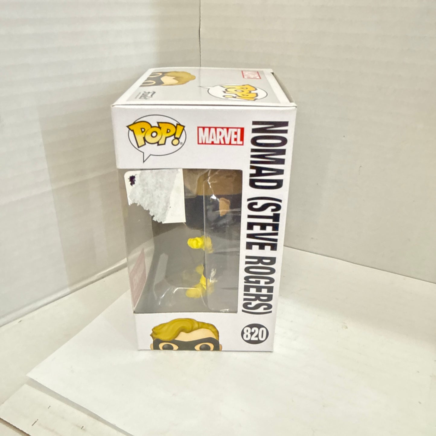 Funko Pop! Nomad Steve Rogers 820 Marvel Collector Corps Exclusive Comics Vinyl