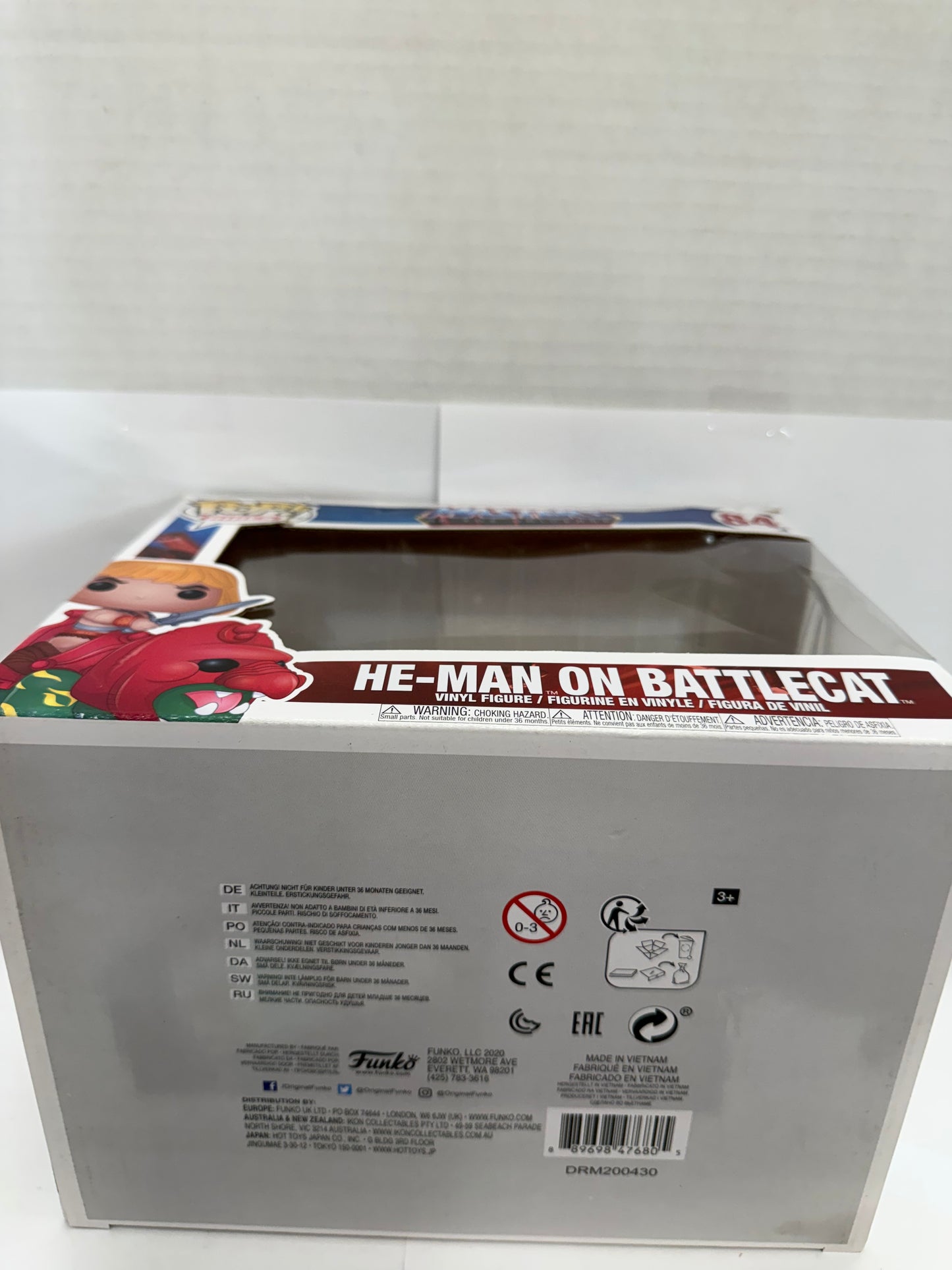 Funko Pop! Rides: Masters of the Universe - He-Man on Battle Cat #84