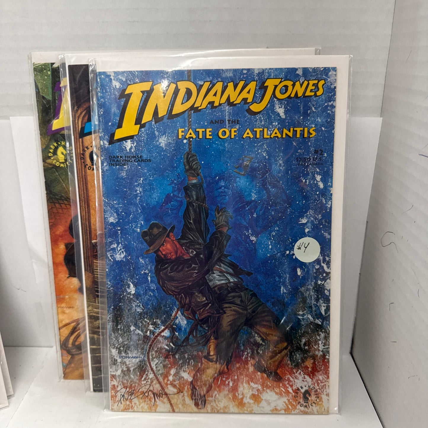 INDIANA JONES & THE FATE OF ATLANTIS 1-4 COMPLETE SERIES, DARK HORSE COMICS