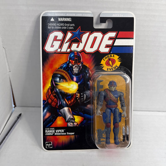 GI Joe RANGE VIPER Exclusive Hasbro Factory Sealed G.I. Joe Cobra