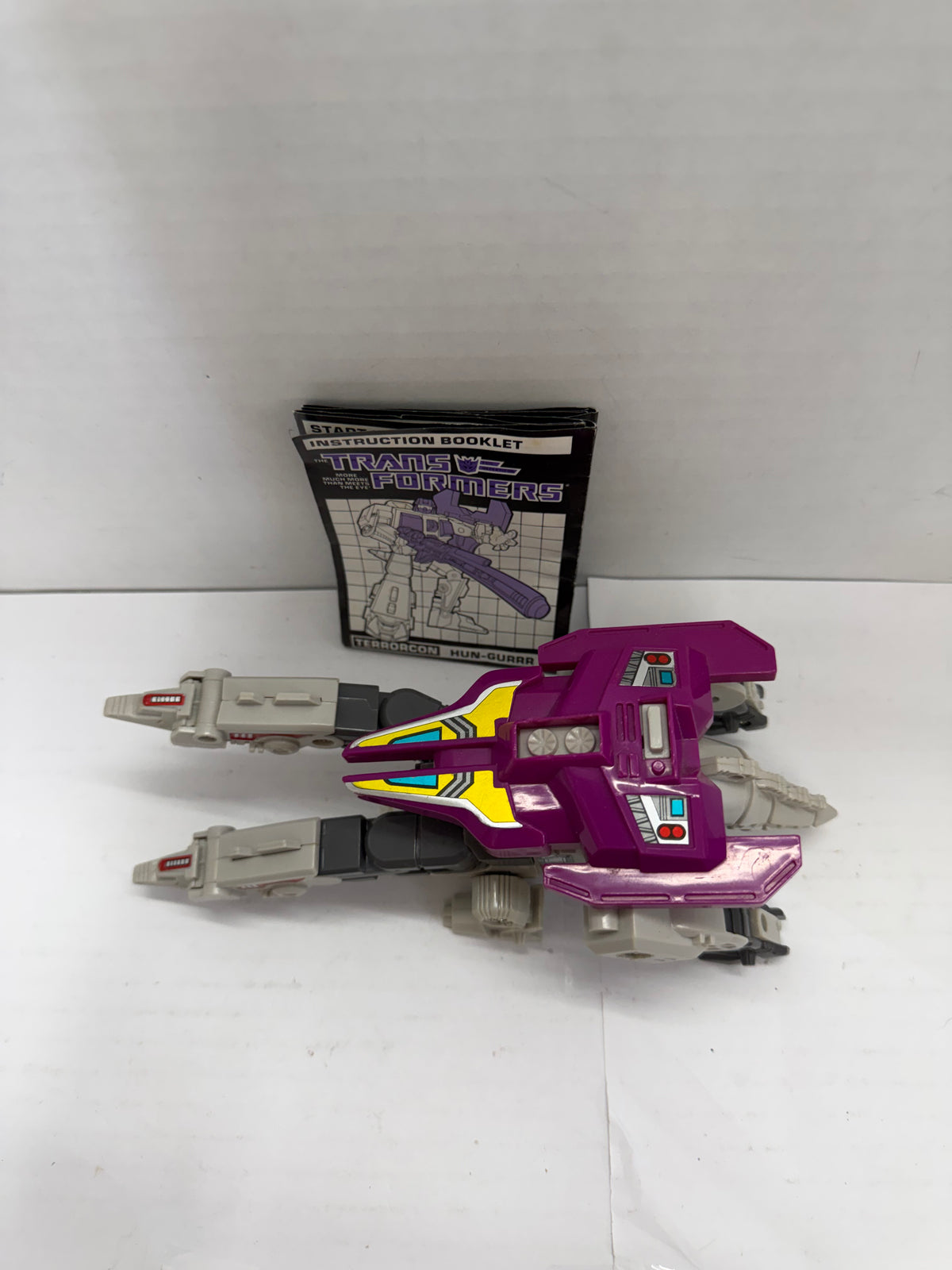 Transformers G1 Hun-gurrr Abominus Terrorcon Vintage Not Complete
