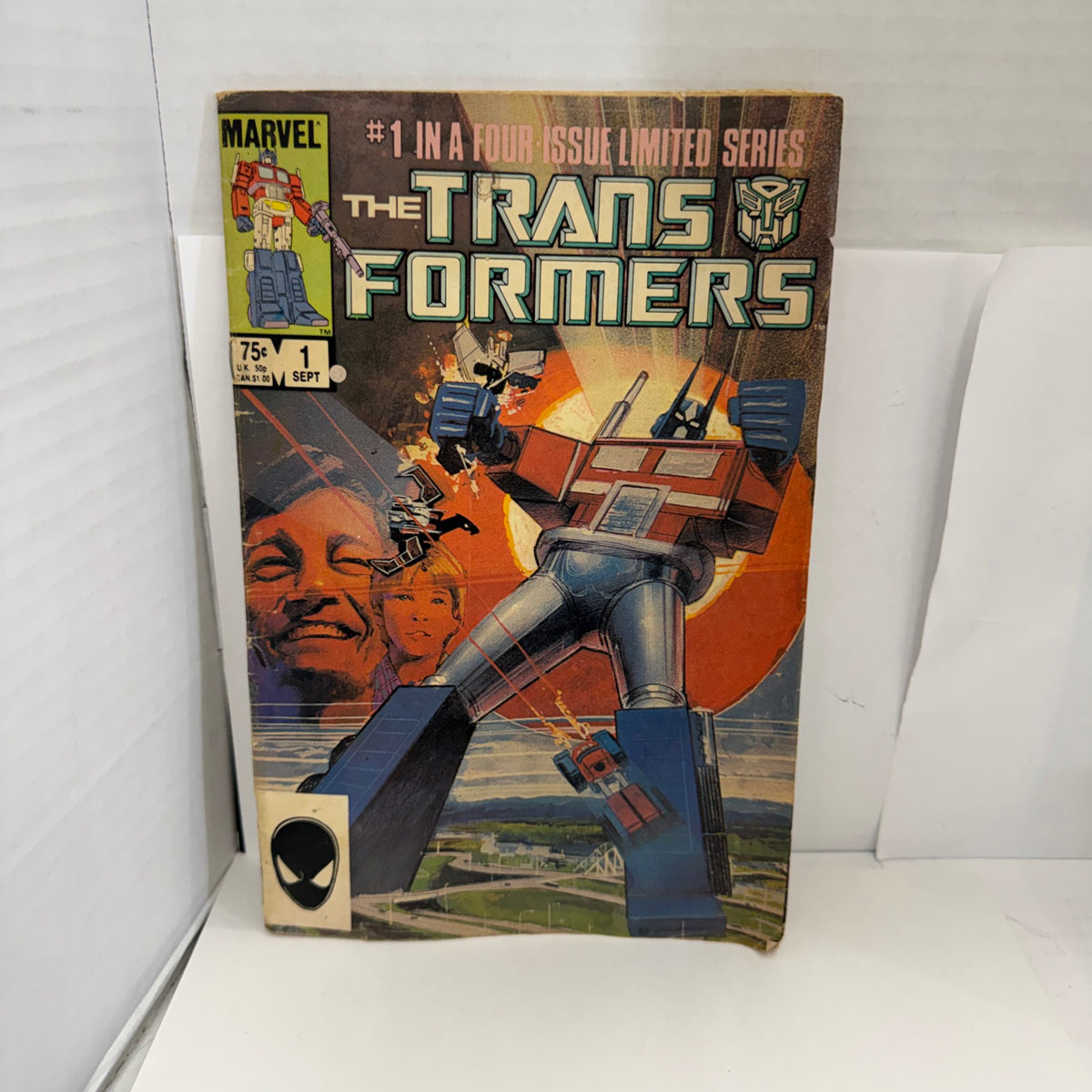 Marvel The Transformers #1 (1984) Limited Series Optimus Prime Comic Book