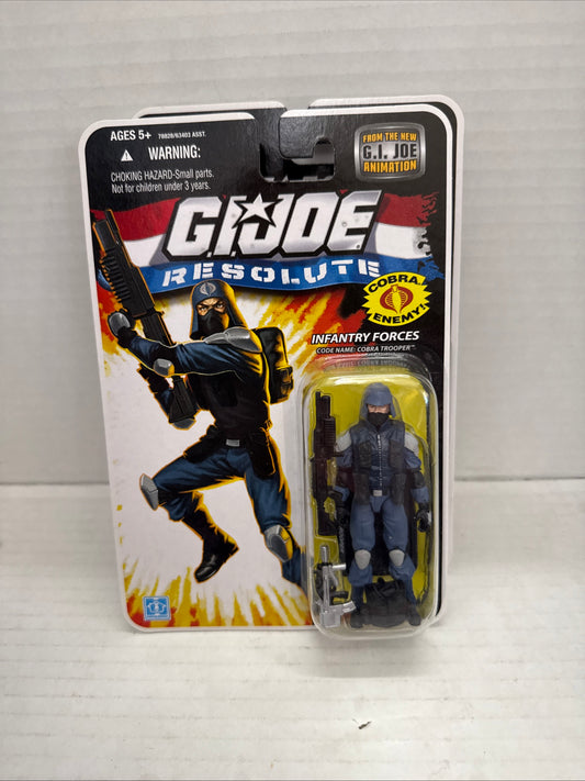 GI Joe 25th Anniversary Resolute Cobra Trooper Action Figure MOC 2008 Hasbro